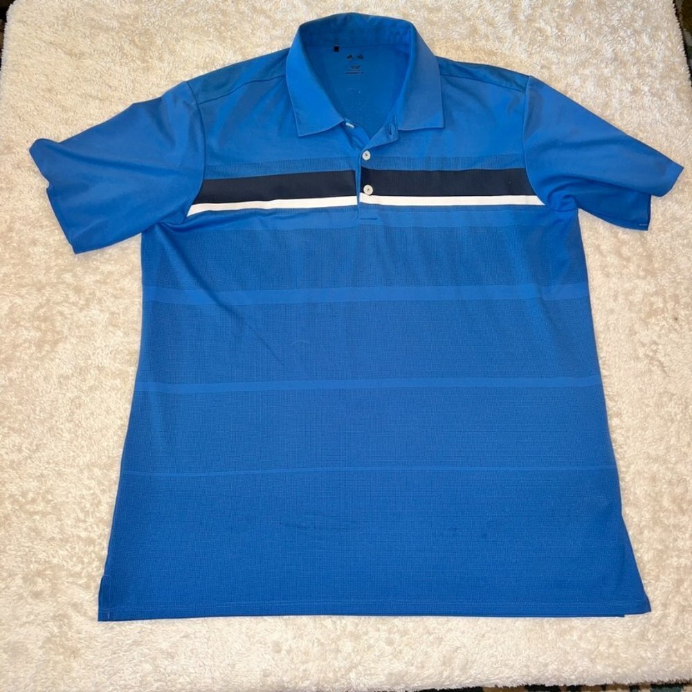 Adidas Polo Golf Shirt Size Large